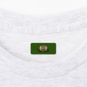 男子サッカーグリーン防水ラベル ラベル (貼付)
