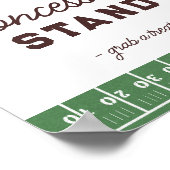 男子サッカー第1回バースデーコンセッションスタンド ポスター (角)