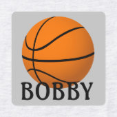 男子スポーツボールのアイロン衣服名 ラベル (デザイン1)