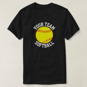 男子ソフトボールのチーム、プレーヤーおよびジャージー数 Tシャツ