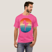 男子タイボクシングムエタイボクシングタイボクサー Tシャツ (正面フル)