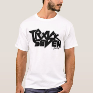 男子ダークロゴトラック7帯シャツ Tシャツ