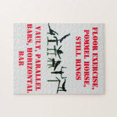 男子メンズ体操パズル! ジグソーパズル (横)