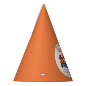 男子モダンスポーツボール全スター第1誕生日 パーティーハット (左)