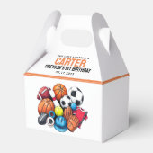 男子モダンスポーツボール全スター第1誕生日 フェイバーボックス (正面サイド)