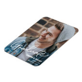 男子モダン大学院写真の発表 マグネット (左側)