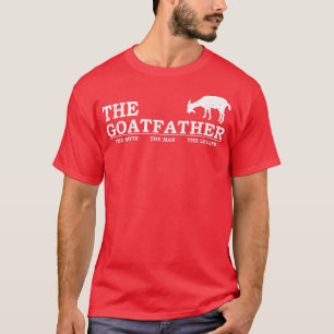 男子ヤギの父ペット好きの父の日の贈り物T Tシャツ
