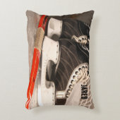 男子ルームピローアイスホッケースポーツをテーマ アクセントクッション (正面(垂直))