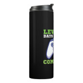 男子レベル100日間の学校教育が完了しました タンブラー (回転左)