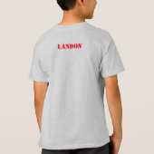 男子体操イベントTシャツ(背面に名前入り) Tシャツ (裏面)