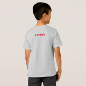 男子体操イベントTシャツ(背面に名前入り) Tシャツ (裏面フル)