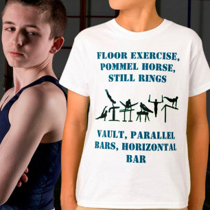 男子体操イベントTシャツ(背面に名前入り) Tシャツ
