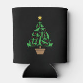 男子体操クリスマスツリー 缶クーラー (裏面)