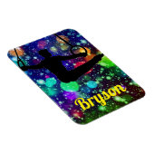 男子体操リングや輪フレキシブルフォトマグネット マグネット (右側)