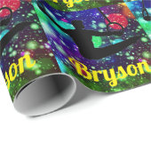 男子体操リングや輪 ラッピングペーパー (ロールコーナー)