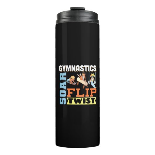 男子体操引用文 – ソールフリップツイスト タンブラー (正面)