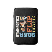 男子体操引用文 – ソールフリップツイスト バスマット (正面縦)