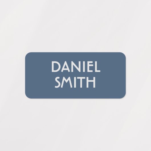 男子学校保育園名 ラベル (デザイン1)