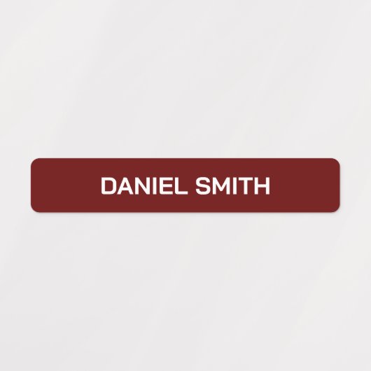 男子学校保育園名 ラベル (デザイン1)