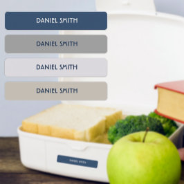 男子学校保育園名 ラベル