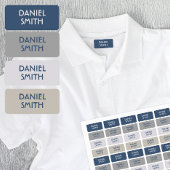 男子学校保育園名 ラベル