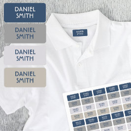 男子学校保育園名 ラベル