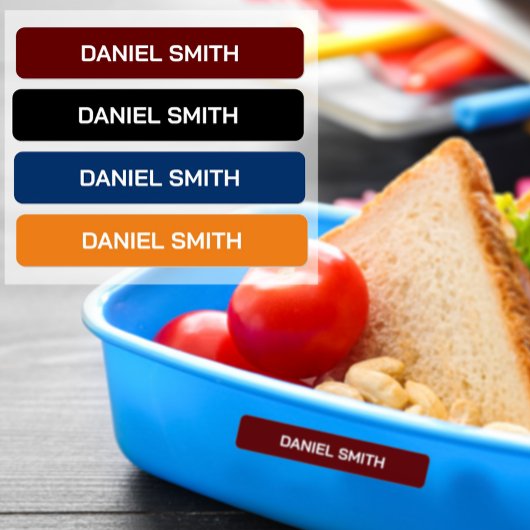 男子学校保育園名 ラベル