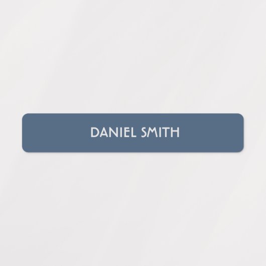 男子学校保育園名 ラベル (デザイン1)