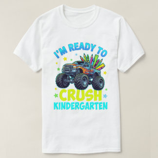 男子幼稚園初日 バックトゥスクールTシャツ Tシャツ