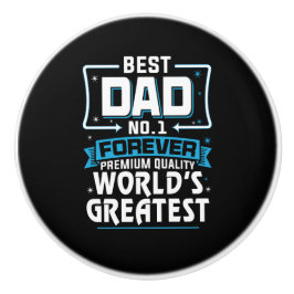 男子最高の父パパ世界一 セラミックノブ