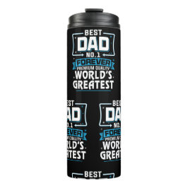 男子最高の父パパ世界一 タンブラー