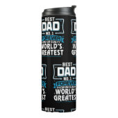 男子最高の父パパ世界一 タンブラー (回転左)