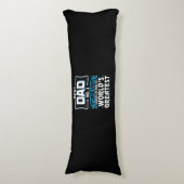 男子最高の父パパ世界一 ボディピロー (正面縦)