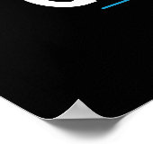 男子最高の父パパ世界一 ポスター (角)