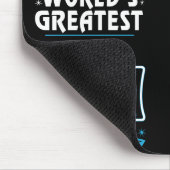 男子最高の父パパ世界一 マウスパッド (コーナー)