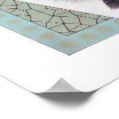 男子理容師ショップ髪のスタイル図1884 ポスター (角)