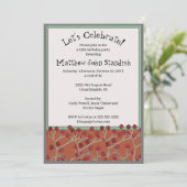 男子秋誕生日パーティー招待35 招待状 (スタンド正面)