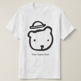 男子第一来クラシック遊BW Tシャツ