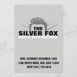 男子誕生日の招待状 招待状