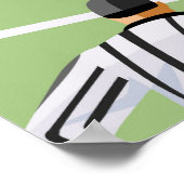 男子遊サッカー2 ポスター (角)