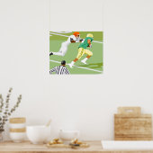 男子遊サッカー2 ポスター (キッチン)