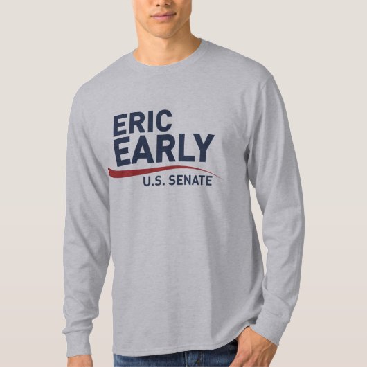 男子長袖シャツEric Early for US Journey Tシャツ (正面)
