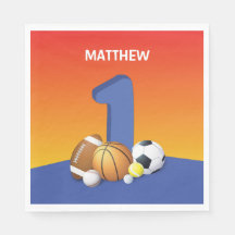 男子1歳の誕生日スポーツボール