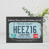 男子16誕生日RIライセンス招待状 シーズンカード (スタンド正面)