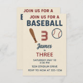 男子3期バースピースポーツパーティー 招待状 (正面/裏面)