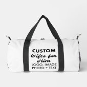 男子30Lスポーツダッフェルバッグカスタムギフトfor He ダッフルバッグ (正面)