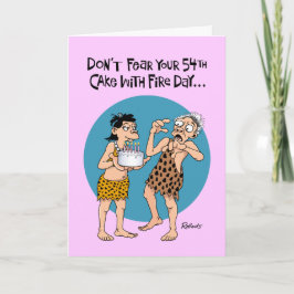 男子54誕生日 カード