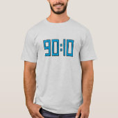 男子90:10基本Tシャツ Tシャツ (正面)