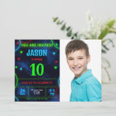 男子 フォト 招待状 (スタンド正面)