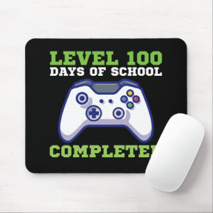 男子 レベル100達成 100日記念 マウスパッド